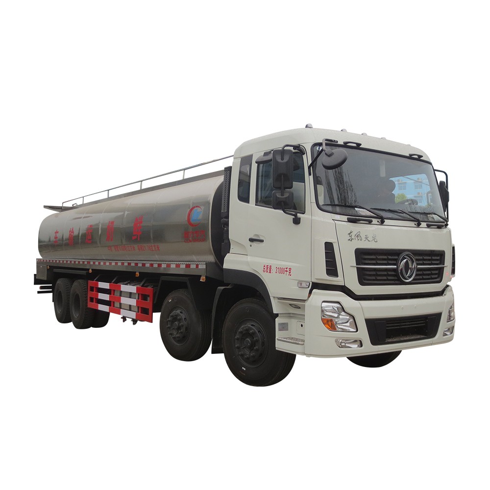 Dongfeng 30 Cbm 우유 탱커 트럭